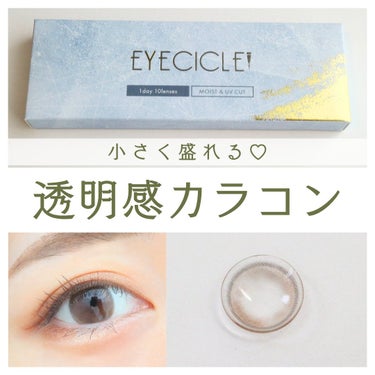 EYECICLE 1day/EYECICLE/カラーコンタクトレンズを使ったクチコミ（1枚目）