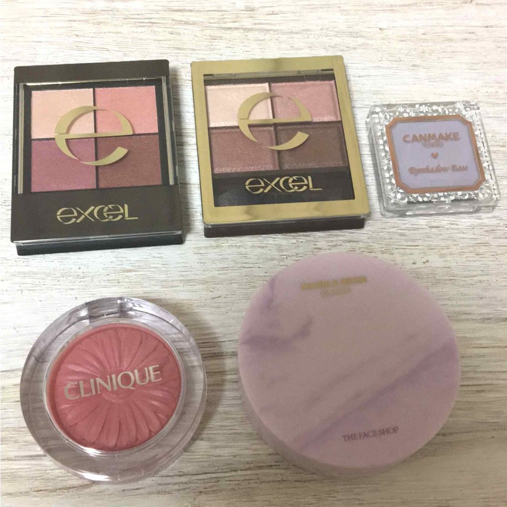 マーブルビームブラッシュ/THE FACE SHOP/パウダーチークを使ったクチコミ（1枚目）