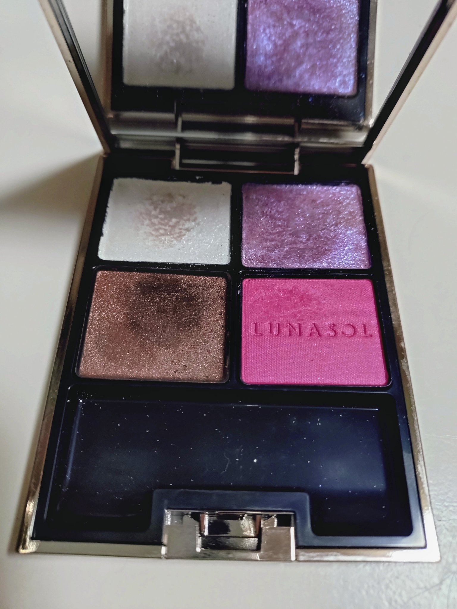 アイカラーレーション 03 Butterfly Wing/LUNASOL/アイシャドウパレットを使ったクチコミ（1枚目）