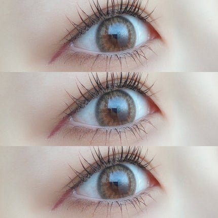 ダズリング3カラーワンデー(Dazzling 3color 1day )/OLOLA/ワンデー(1DAY)カラコンを使ったクチコミ(3枚目)