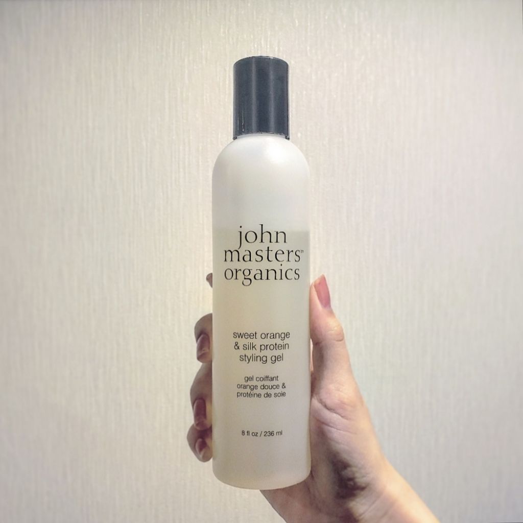スイートオレンジ＆シルクプロテインスタイリングジェル/john masters organics/ヘアジェルを使ったクチコミ（1枚目）