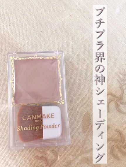 シェーディングパウダー/キャンメイク/シェーディングを使ったクチコミ(1枚目)