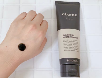 ブラックジェルクレンジング/.akaran/クレンジングジェルを使ったクチコミ(4枚目)