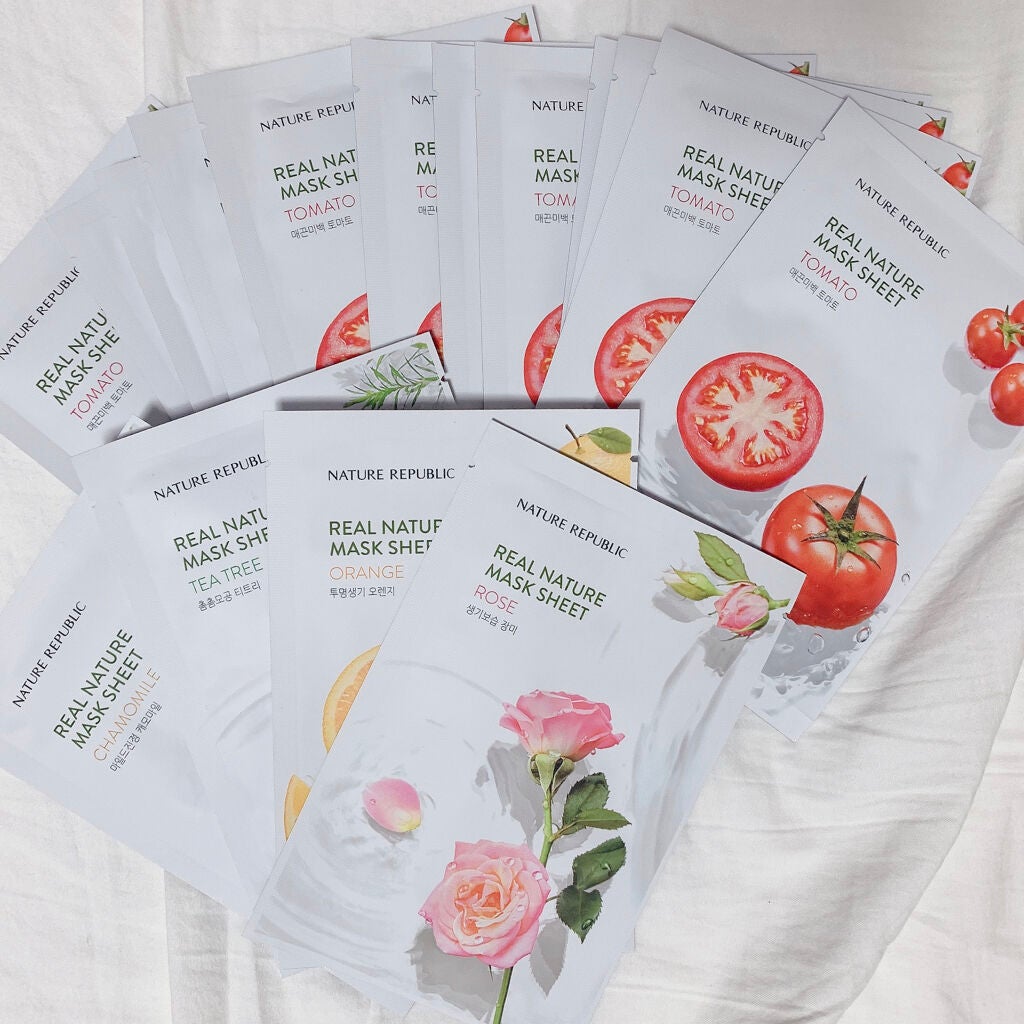 リアルネイチャー マスクシート/ネイチャーリパブリック/シートマスク・パックを使ったクチコミ(4枚目)