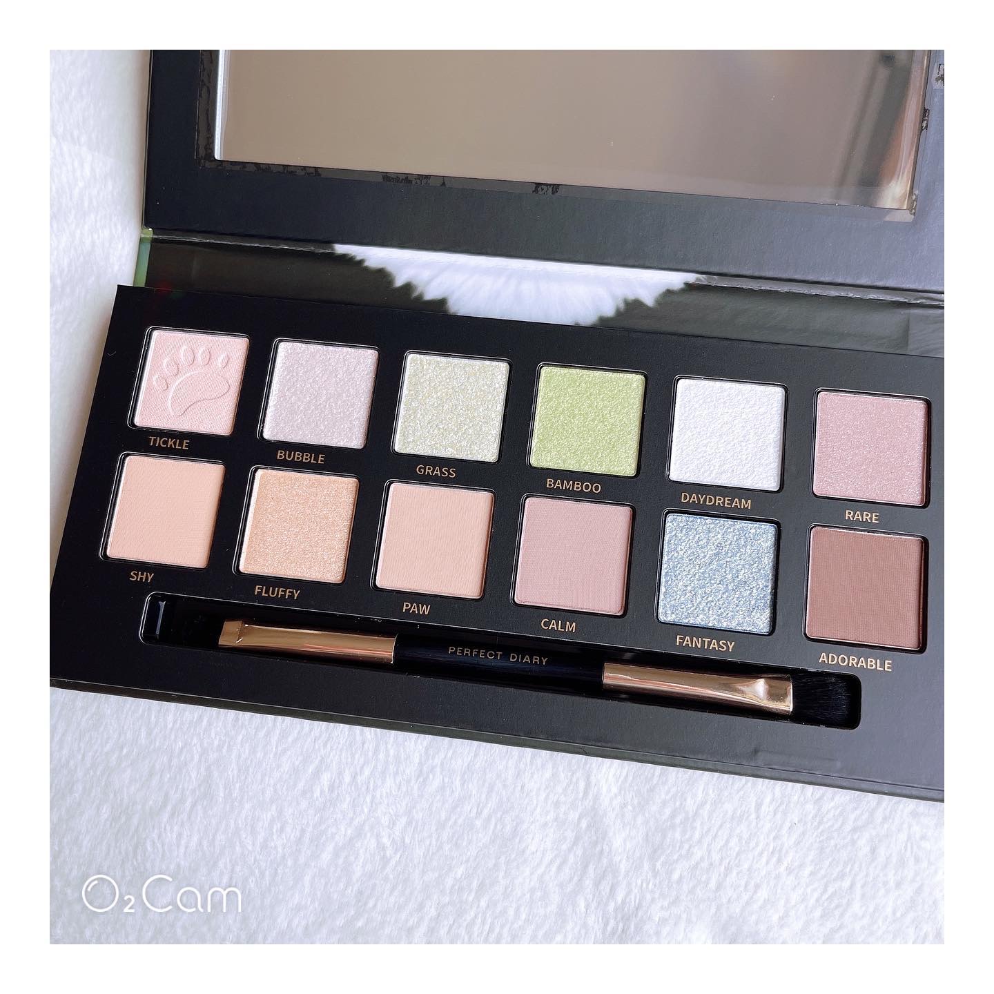エクスプローラ12色 動物アイシャドウパレット/PERFECT DIARY/アイシャドウパレットを使ったクチコミ（2枚目）