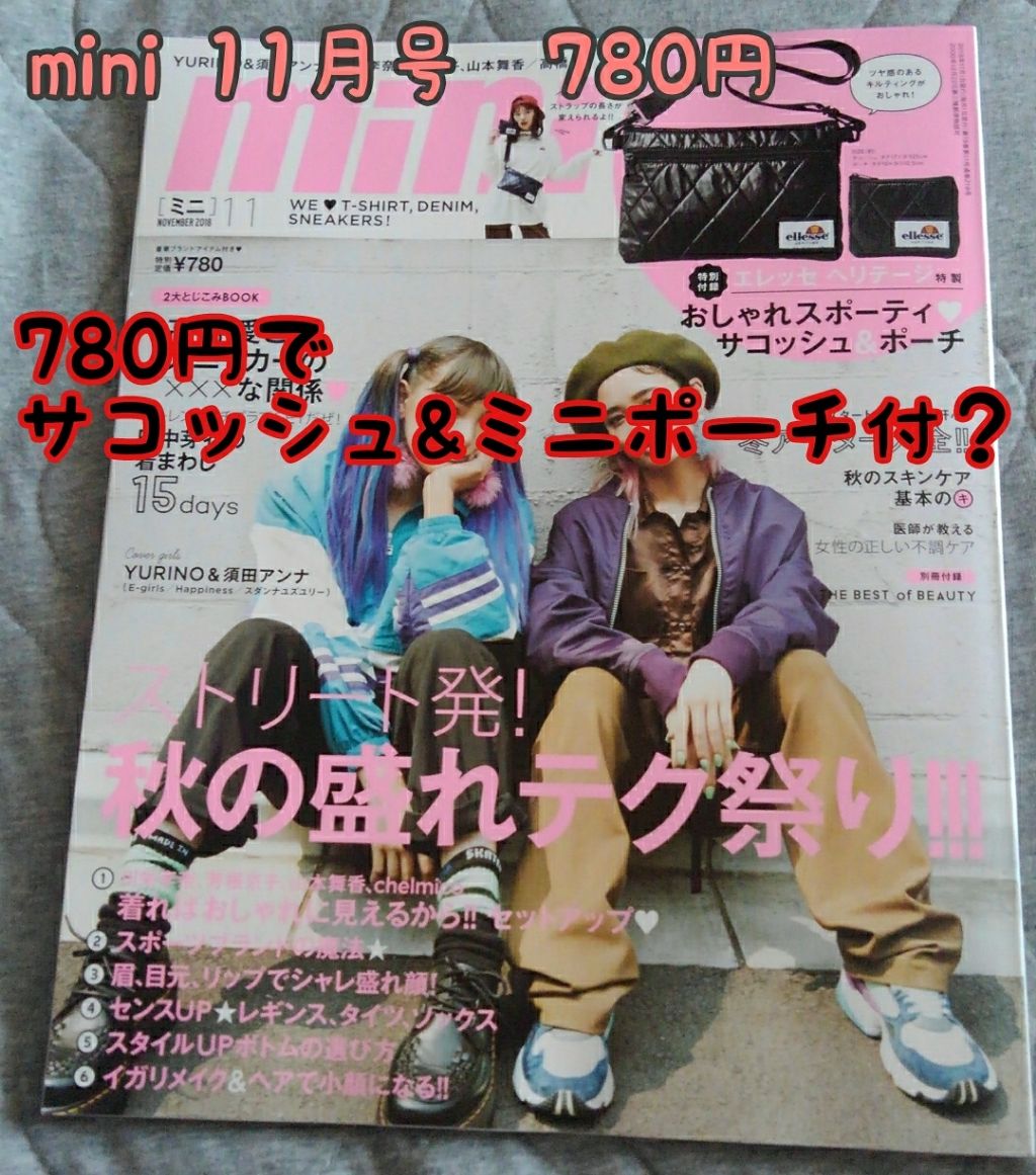mini 2018年11月号/mini /雑誌を使ったクチコミ(1枚目)