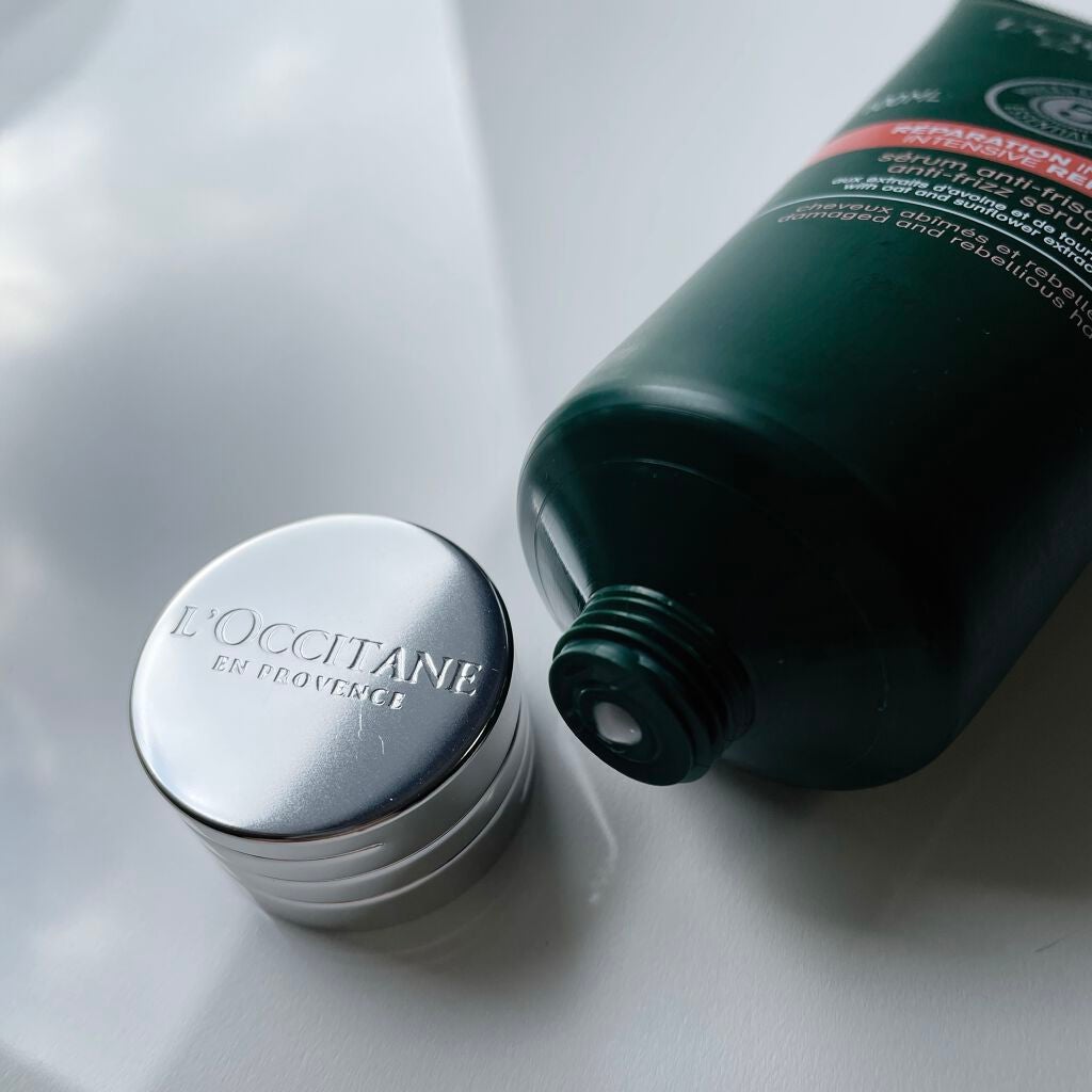 ファイブハーブス リペアリングヘアミルクセラム/L'OCCITANE/ヘアミルクを使ったクチコミ(5枚目)