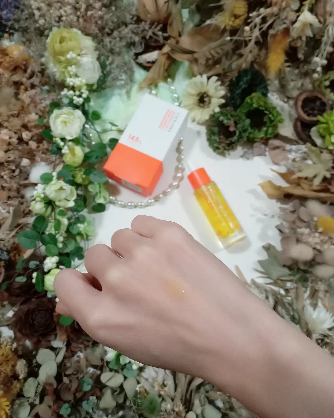 アドバンスド ビタC トーニング セラム14.5/リエンジャン/美容液を使ったクチコミ(2枚目)