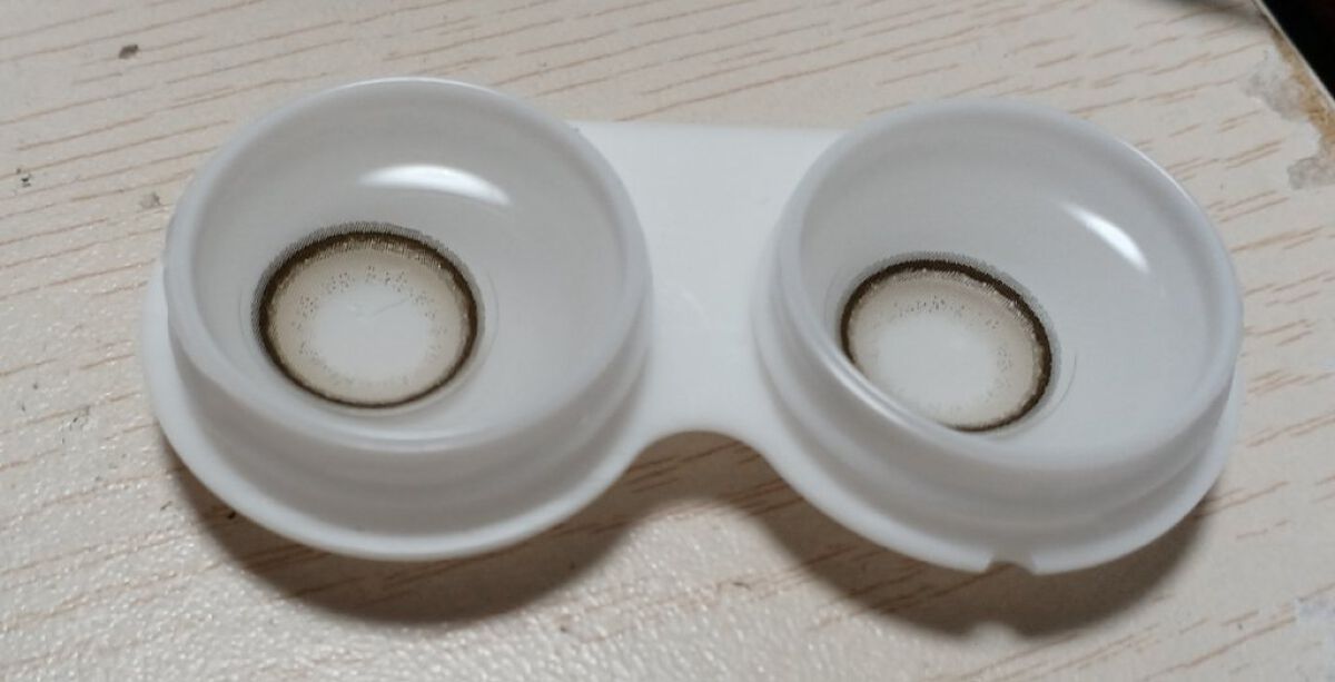 エバーカラーワンデーミリモア/エバーカラー/ワンデー（１DAY）カラコンを使ったクチコミ（2枚目）