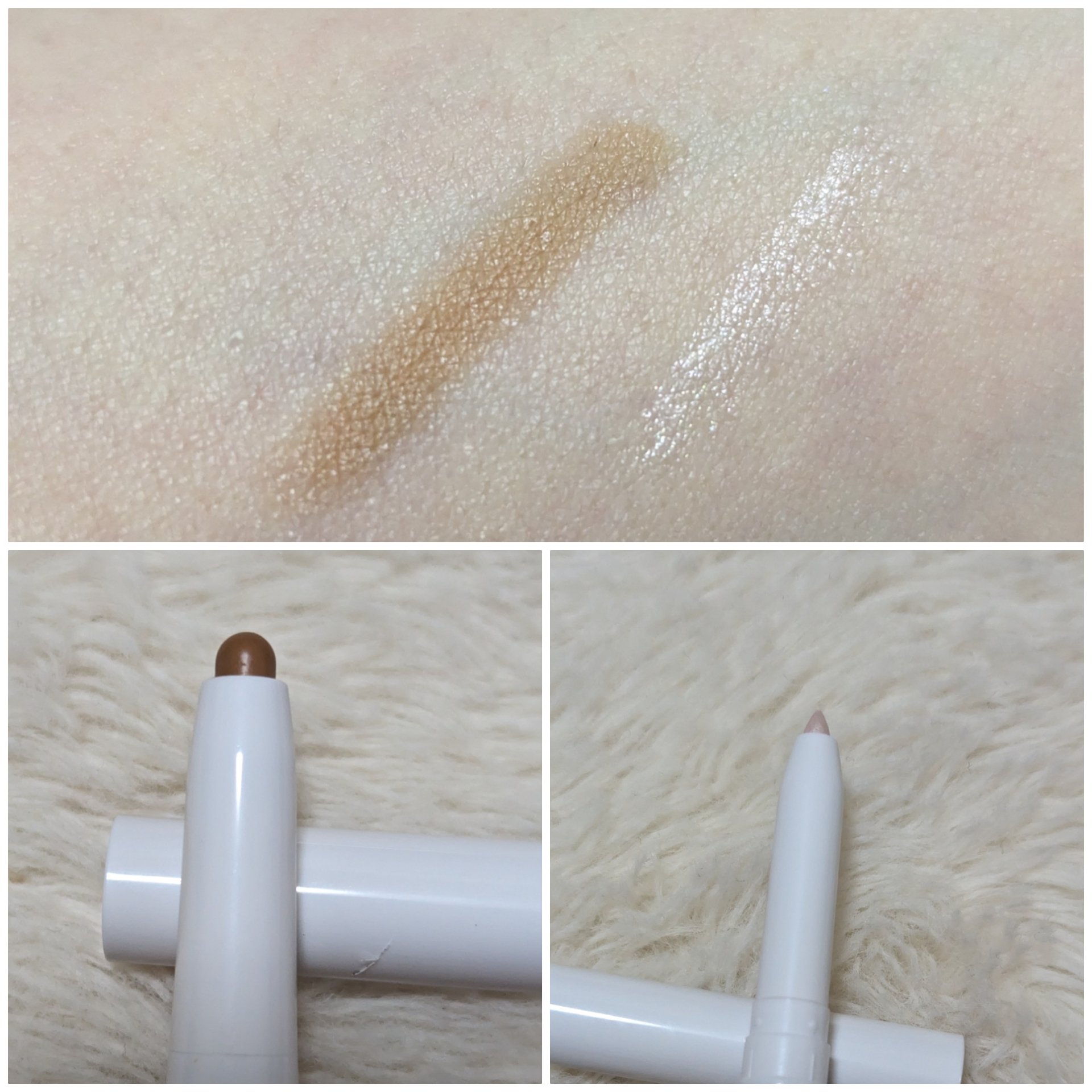 HK極細ハイライト×シェーディング/セリア/ハイライトを使ったクチコミ（2枚目）