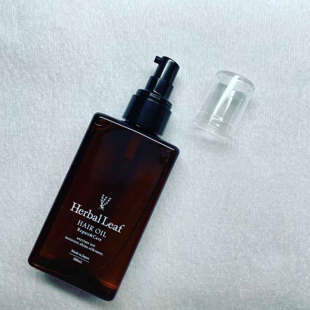 オーガニックヘアオイル フレッシュティーの香り/ハーバルリーフ/ヘアオイルを使ったクチコミ（3枚目）