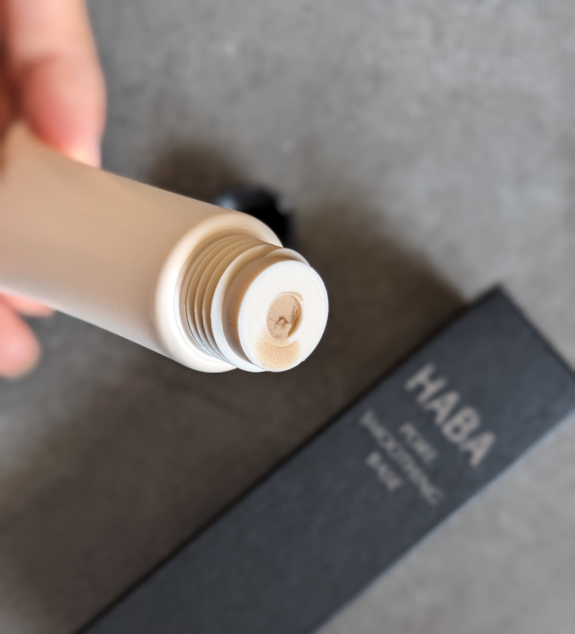 毛穴つるつるマットベース/HABA/化粧下地を使ったクチコミ（3枚目）