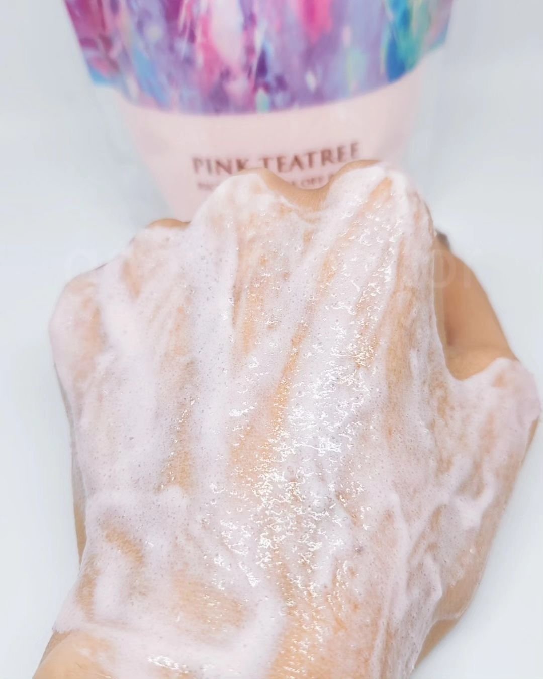 ピンクティーツリーライスシカウォッシュオフパック/APLIN/洗い流すパック・マスクを使ったクチコミ（2枚目）