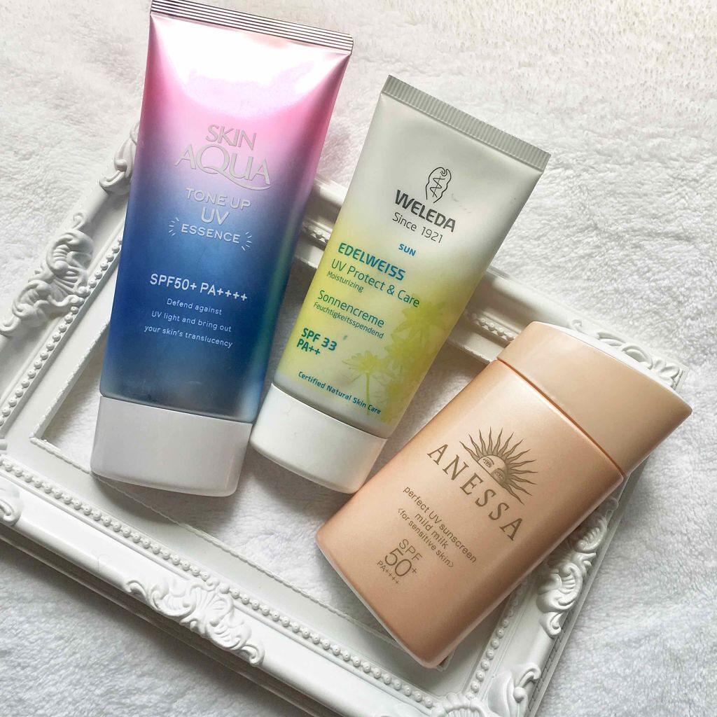 エーデルワイス UVプロテクト/WELEDA/化粧下地を使ったクチコミ(4枚目)