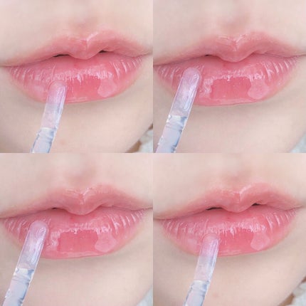 グラスティングウォーターグロス/rom&nd/リップグロスを使ったクチコミ(3枚目)