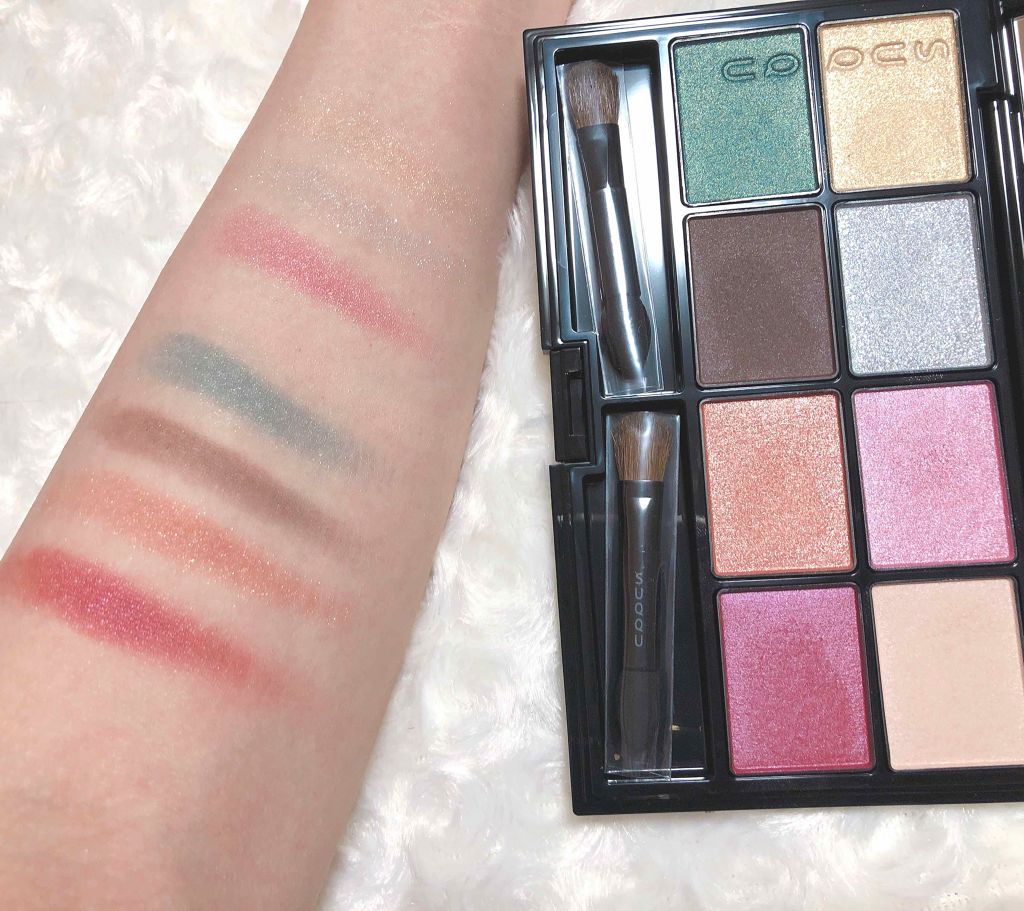 2018 クリスマス アイシャドウ コンパクト/SUQQU/アイシャドウパレットを使ったクチコミ（3枚目）