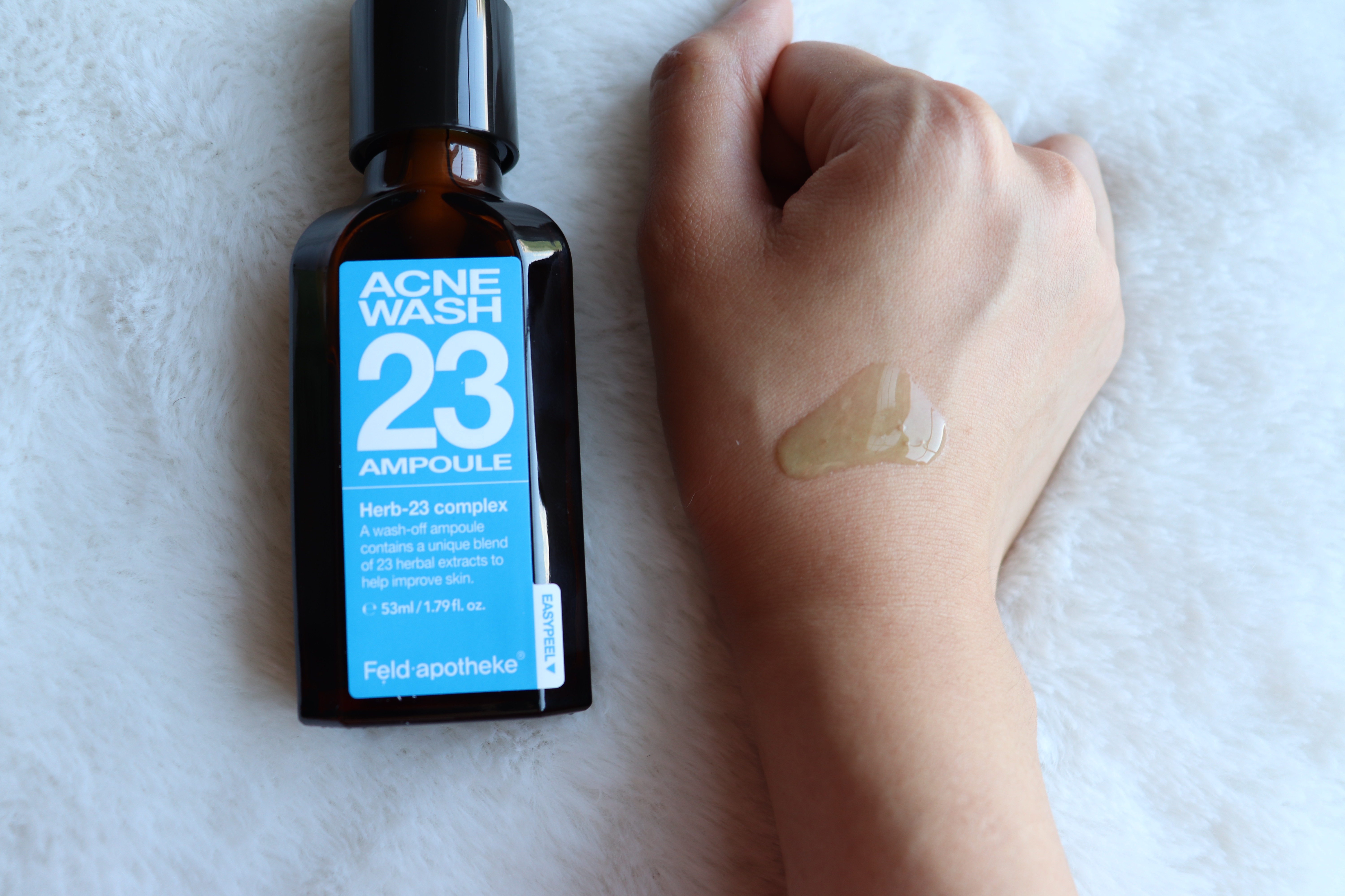 アクネウォッシュ23アンプル/Feld Apotheke/美容液を使ったクチコミ（3枚目）