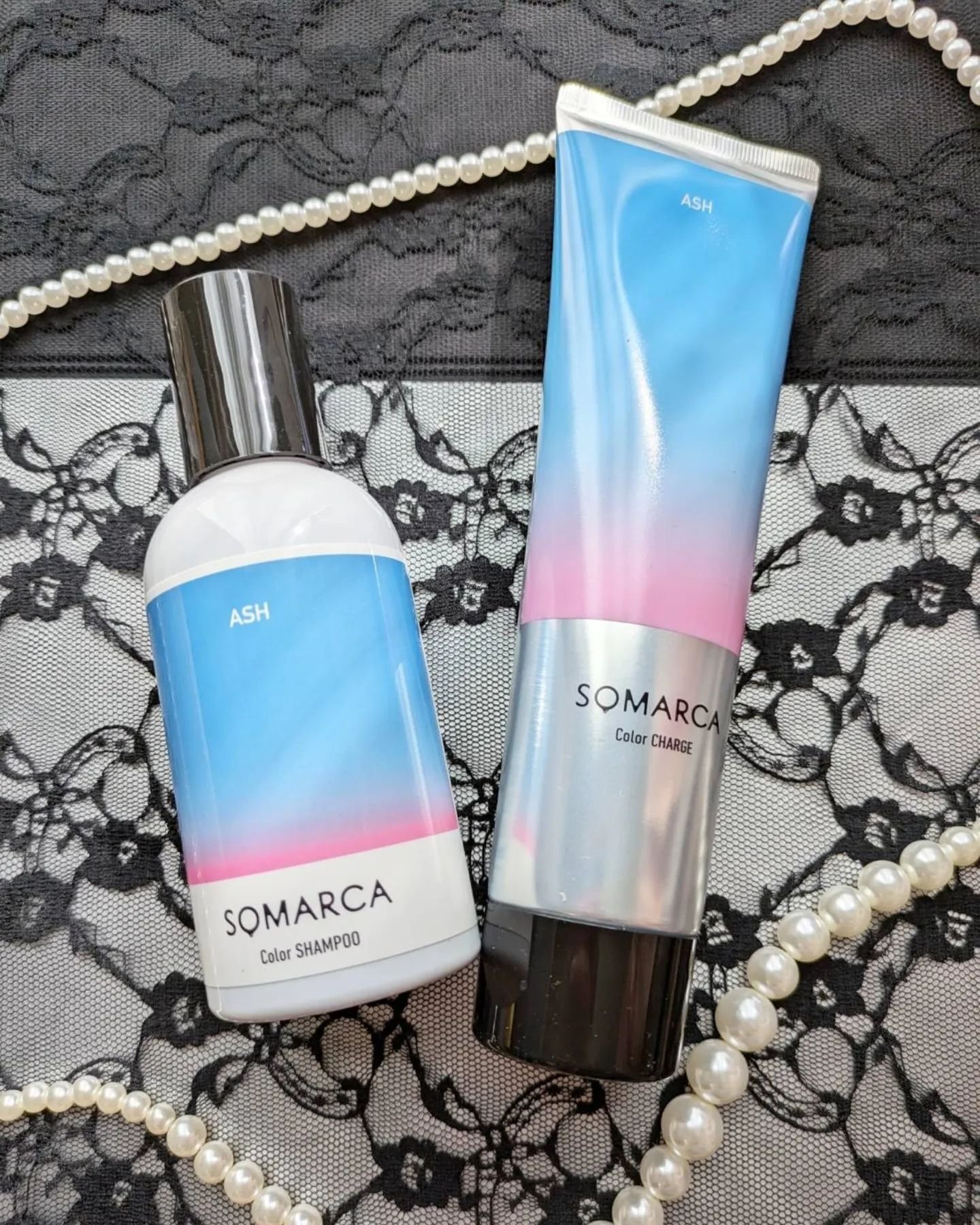 ソマルカ　カラーシャンプー/カラーチャージ チャージ／アッシュ/SOMARCA/サロンシャンプーを使ったクチコミ（1枚目）