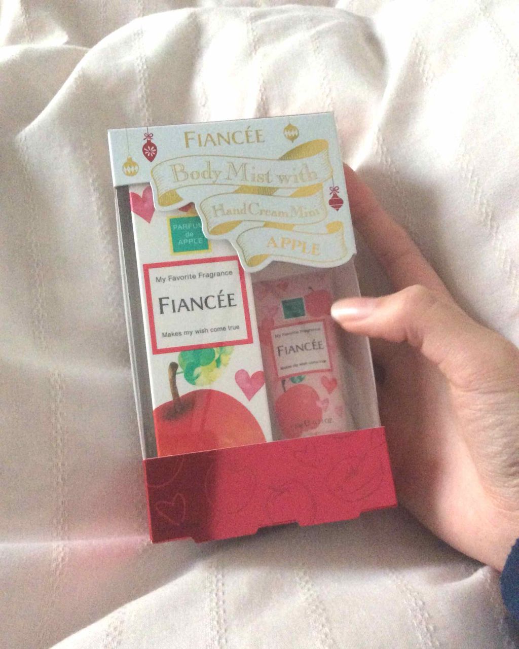 ボディミスト 恋りんごの香り/フィアンセ/香水(レディース)を使ったクチコミ(1枚目)