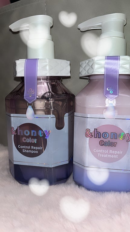 アンドハニー カラー コントロールリペア シャンプー1.0 / ヘアトリートメント2.0/&honey/市販シャンプーを使ったクチコミ(1枚目)