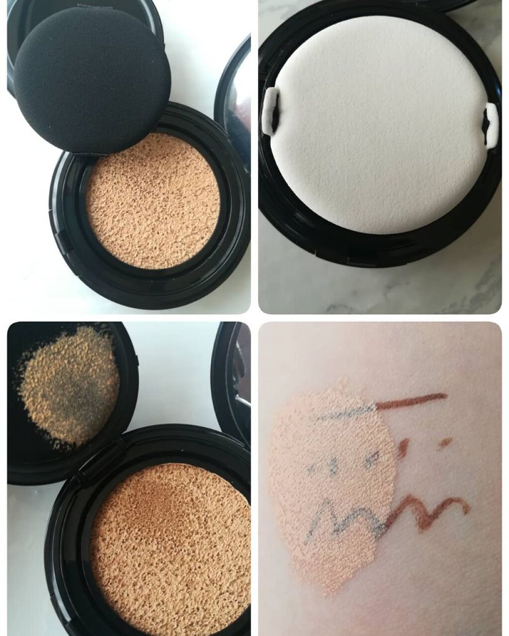 スキンリフレクト ラスティング UV クッションファンデーション/ADDICTION/クッションファンデーションを使ったクチコミ(3枚目)