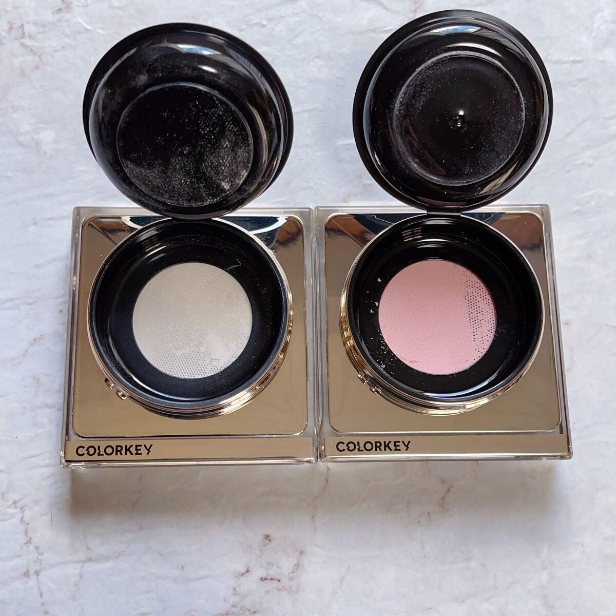 ラスティングルースパウダー/COLORKEY/ルースパウダーを使ったクチコミ(2枚目)