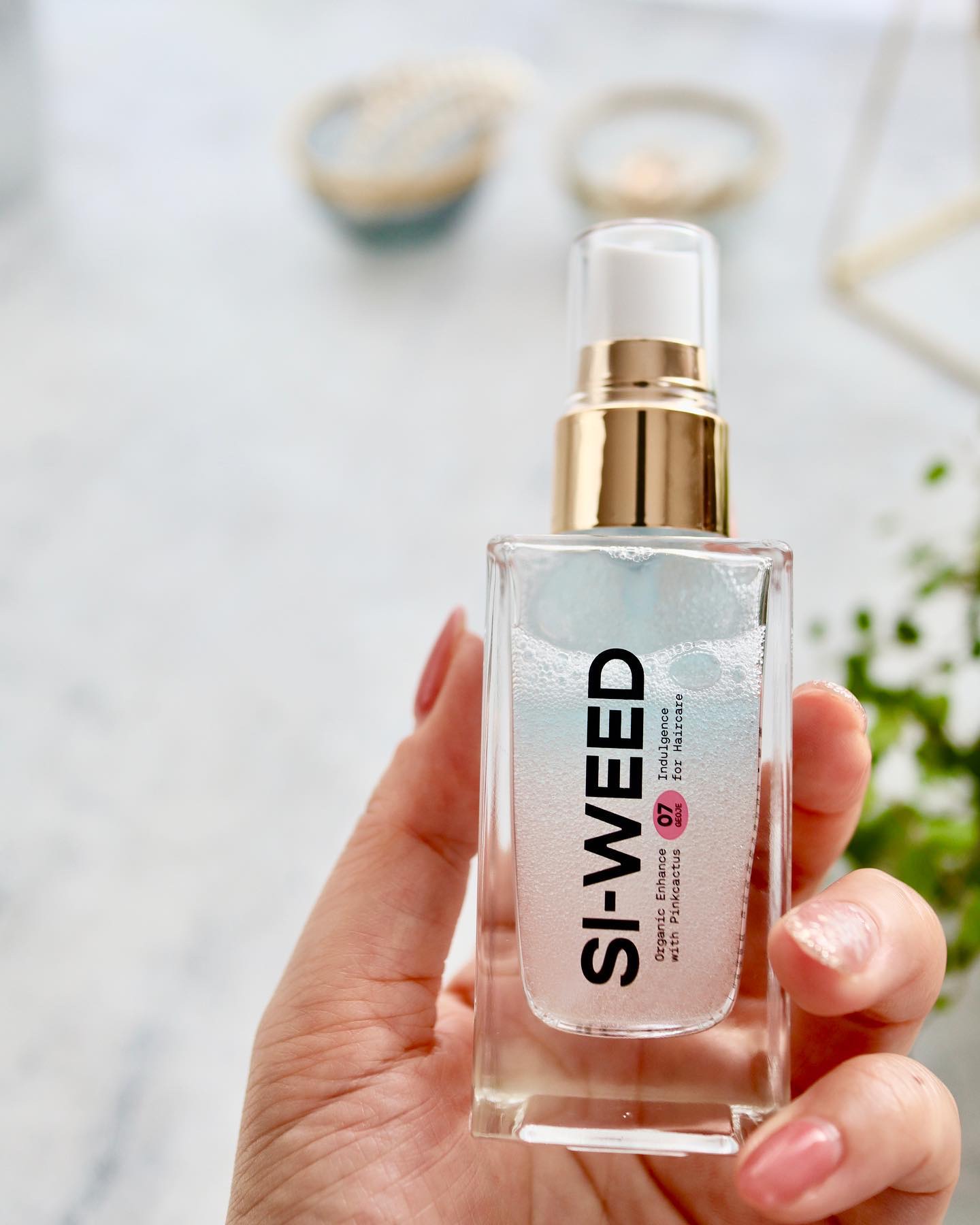 ORGANIC HAIR SI-WEED MIST/PINKGHOST/ヘアミストを使ったクチコミ（3枚目）