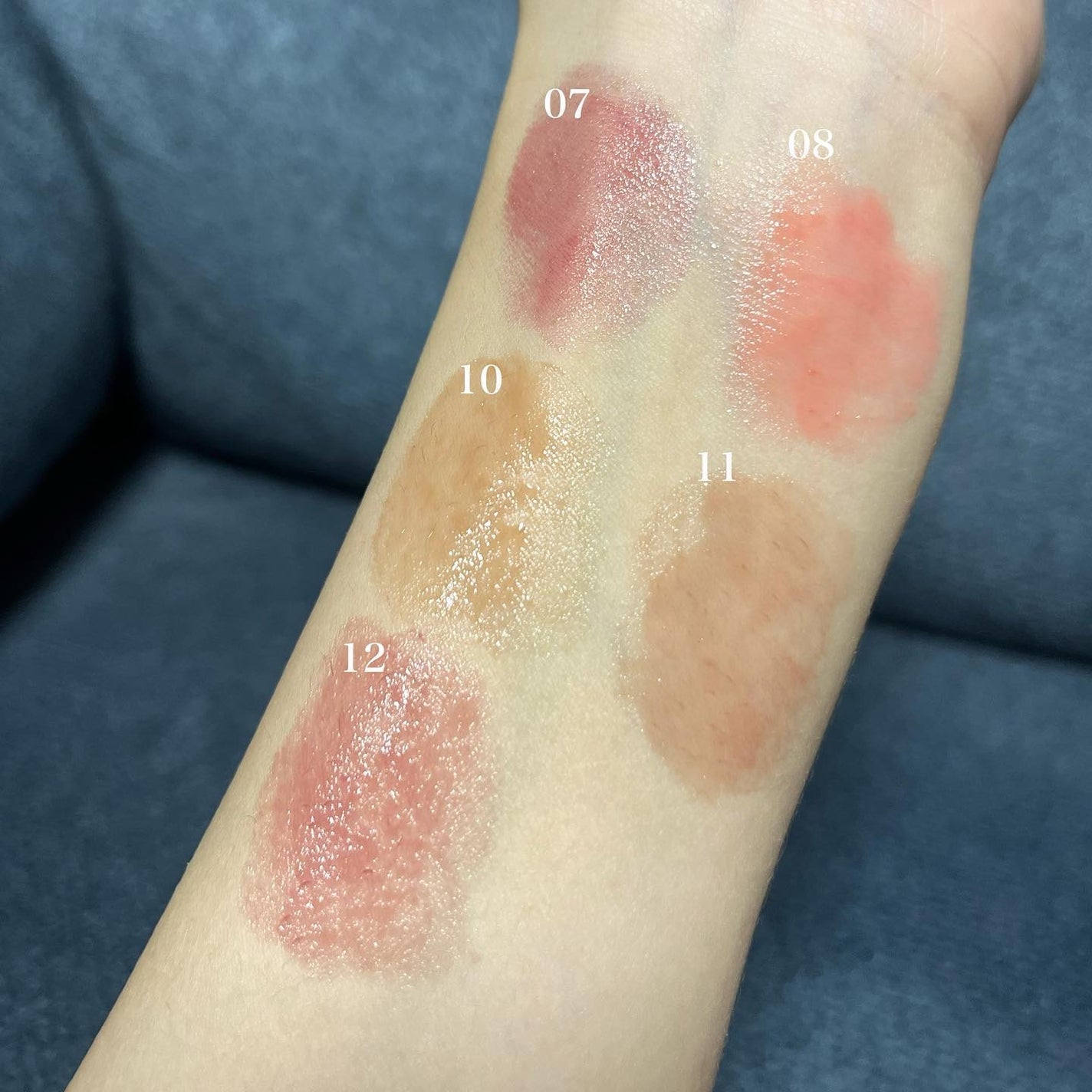 グラスティングメルティングバーム/rom&nd/リップバームを使ったクチコミ(3枚目)