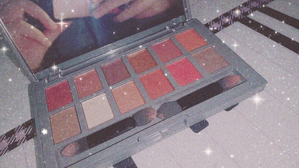 アイシャドウパレット ORBR（オレンジブラウン）/and us/アイシャドウパレットを使ったクチコミ（2枚目）