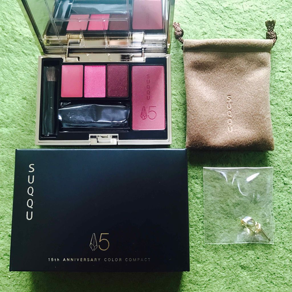 2018 15th アニバーサリー カラー コンパクト/SUQQU/アイシャドウパレットを使ったクチコミ（1枚目）