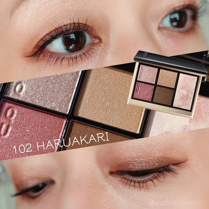 SUQQU アイ&フェイス コンパクト 102 暖灯 -HARUAKARI(限定色 SUQQU アイ&フェイス コンパクト 102 暖灯 -HARUAKARI(限定色