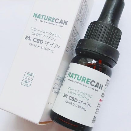 5% CBDオイル/NATURECAN/食品を使ったクチコミ(1枚目)