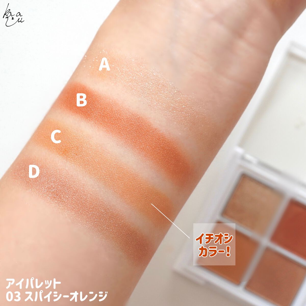 アイパレット/sopo/アイシャドウパレットを使ったクチコミ(3枚目)