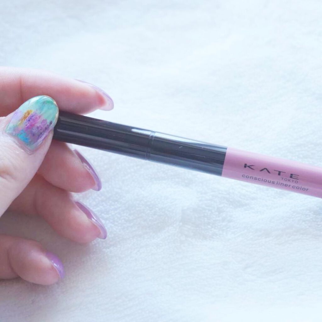 コンシャスライナーカラー 03 ヌーディーブラウン/KATE/リキッドアイライナーを使ったクチコミ（1枚目）