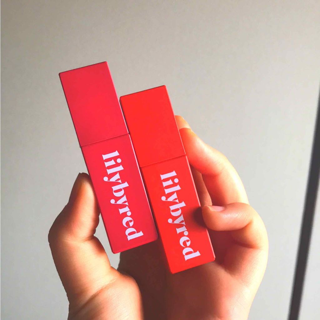 ブラッディライアー コーティングティント/lilybyred/リップティントを使ったクチコミ（1枚目）