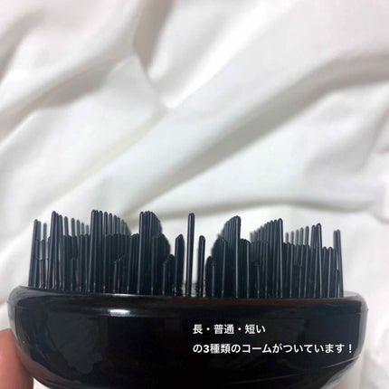 立体ヘアブラシ/DAISO/ヘアブラシを使ったクチコミ(2枚目)