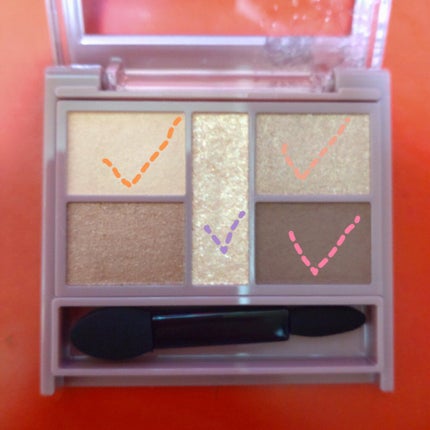 パーフェクトスタイリストアイズ/キャンメイク/アイシャドウパレットを使ったクチコミ(6枚目)