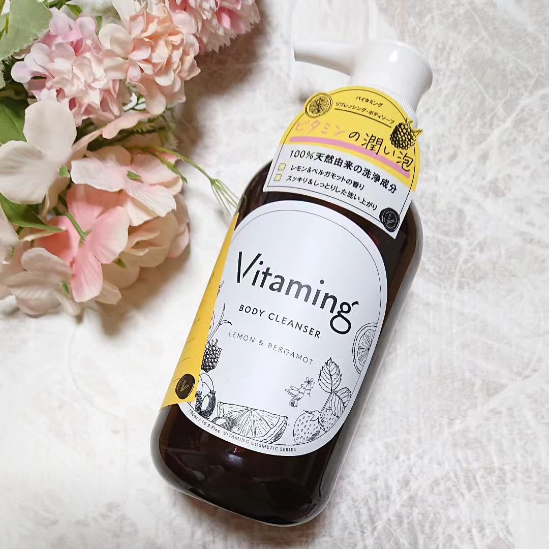 リフレッシングボディソープ(レモン＆ベルガモットの香り)/Vitaming/ボディソープを使ったクチコミ（1枚目）