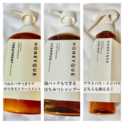 ディープリペア 2WAY ヘアミスト モイスト/ハニーク/ヘアミストを使ったクチコミ(2枚目)