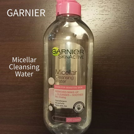 ミセルクレンジングウォーター/GARNIER SKIN NATURALS (海外)/クレンジングウォーターを使ったクチコミ(1枚目)