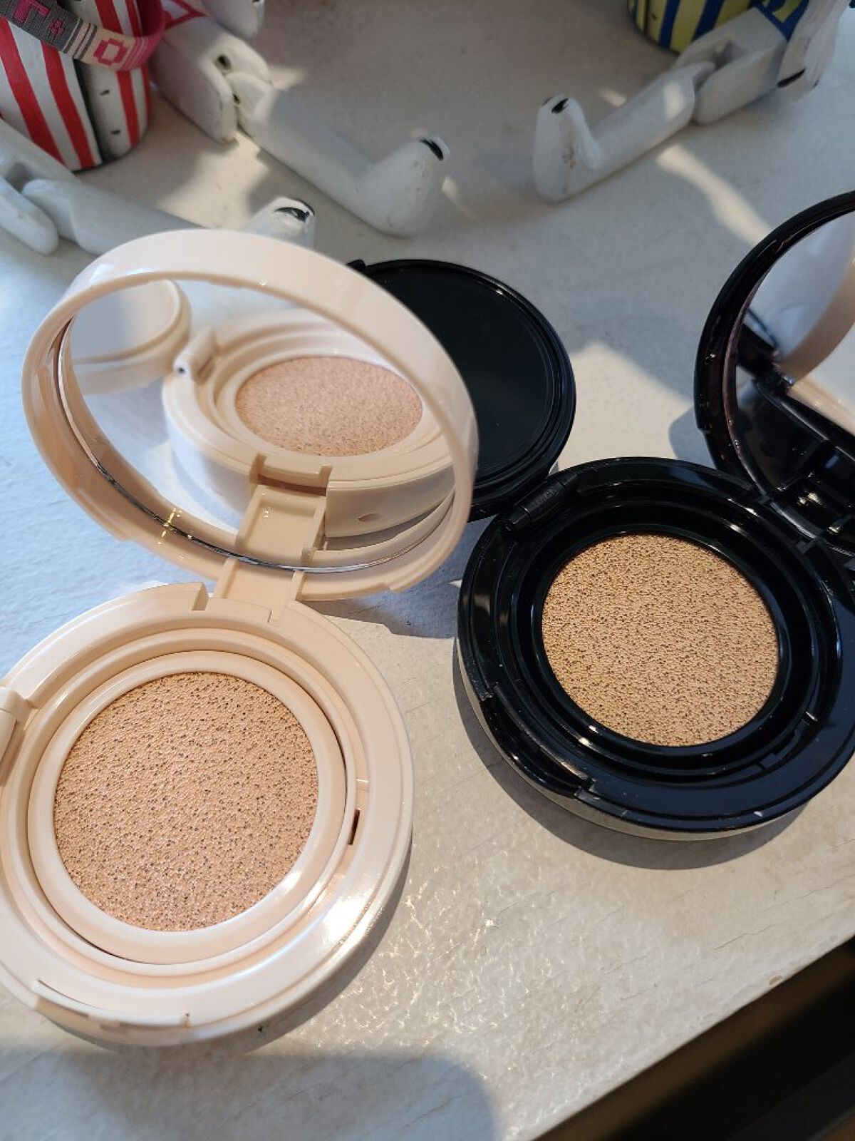 スキン ラディアント グロウ クッション/HERA/クッションファンデーションを使ったクチコミ（3枚目）