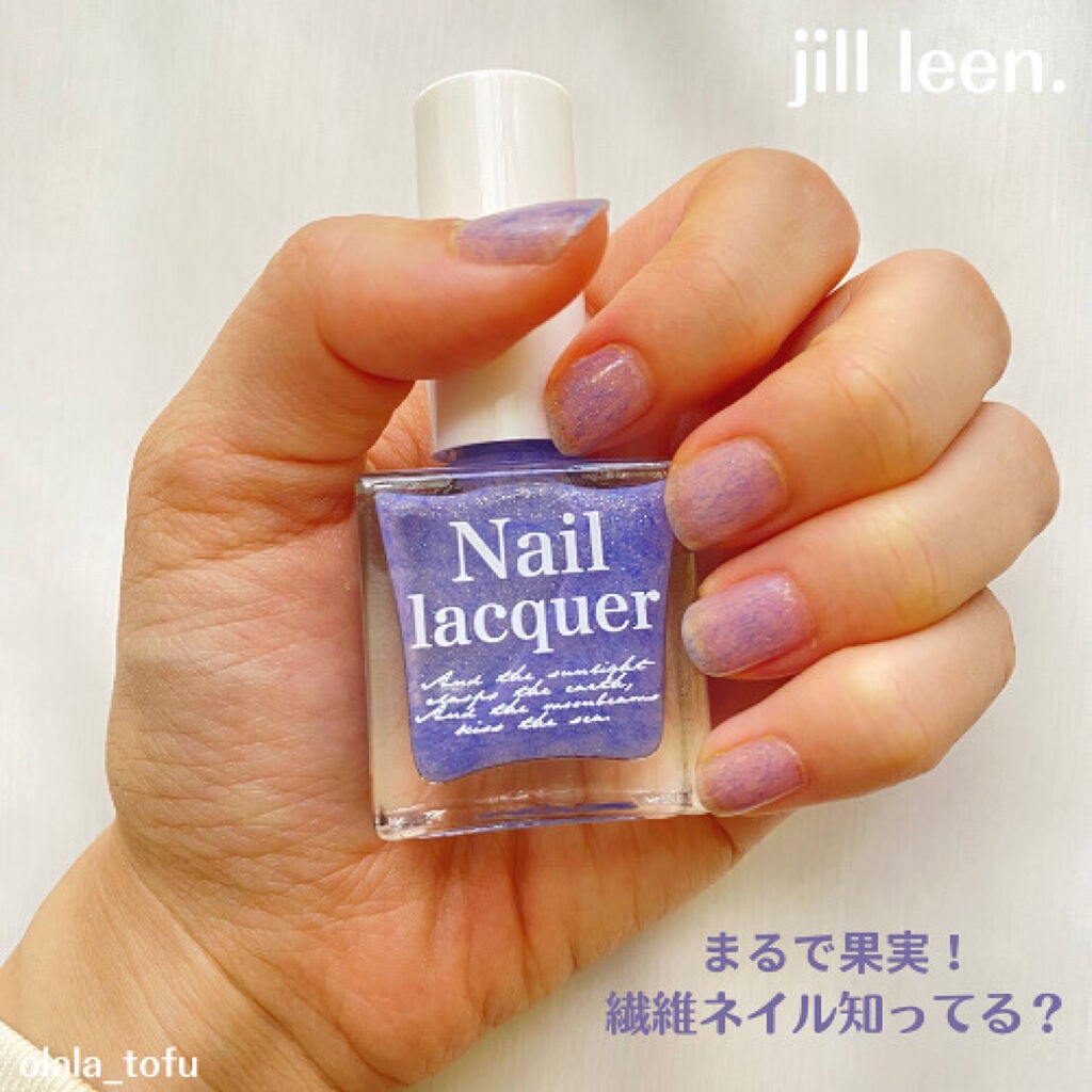 jill leen. 繊維ネイル /jill leen./マニキュアを使ったクチコミ(1枚目)