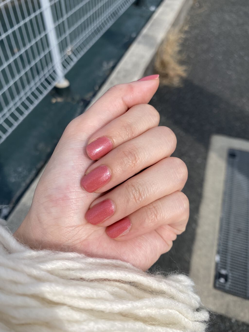 ザ ネイルポリッシュ “エターナル イン ピンク” 124P Flaming Flower/ADDICTION/マニキュアを使ったクチコミ（2枚目）