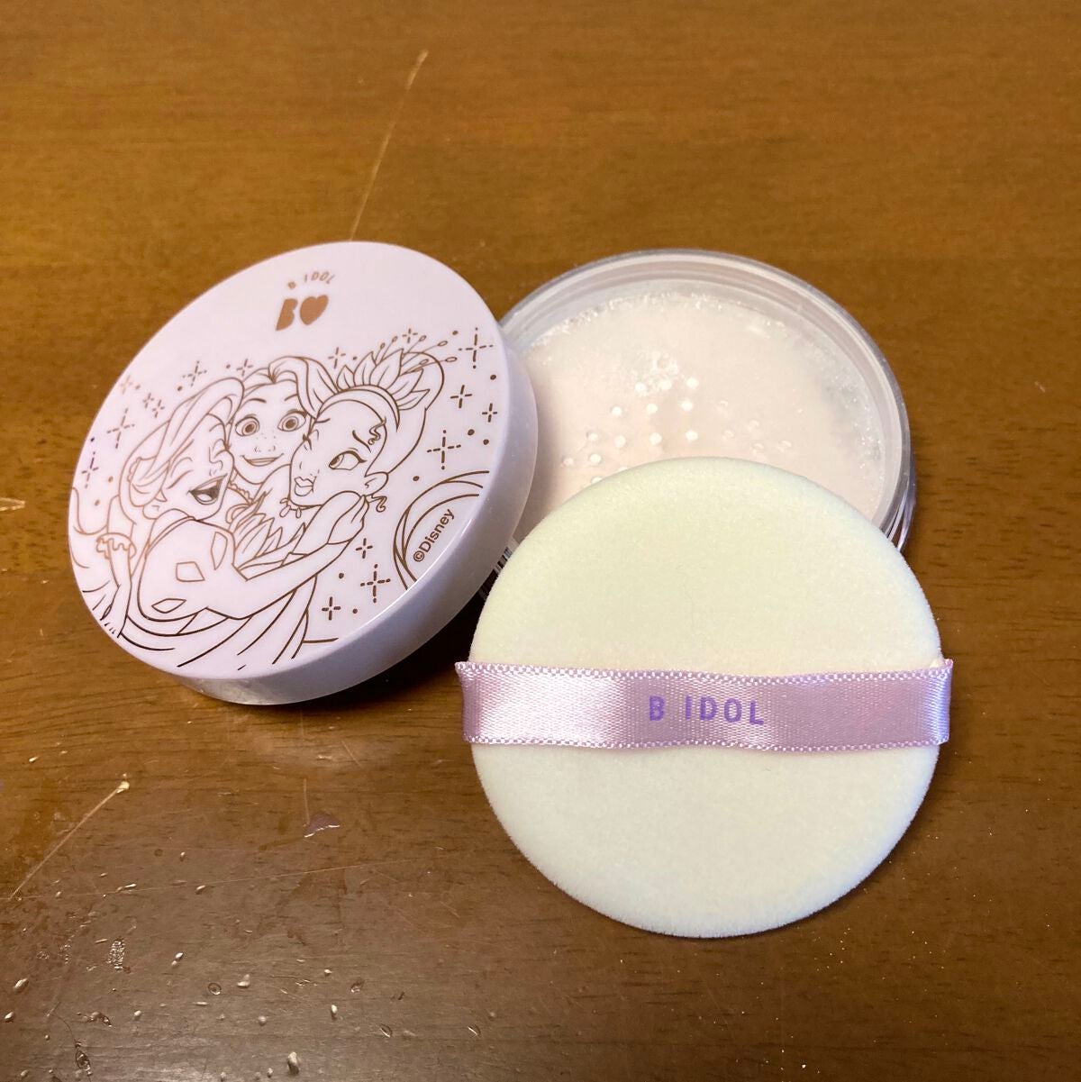 シルクアイスパウダー/b idol/ルースパウダーを使ったクチコミ(1枚目)