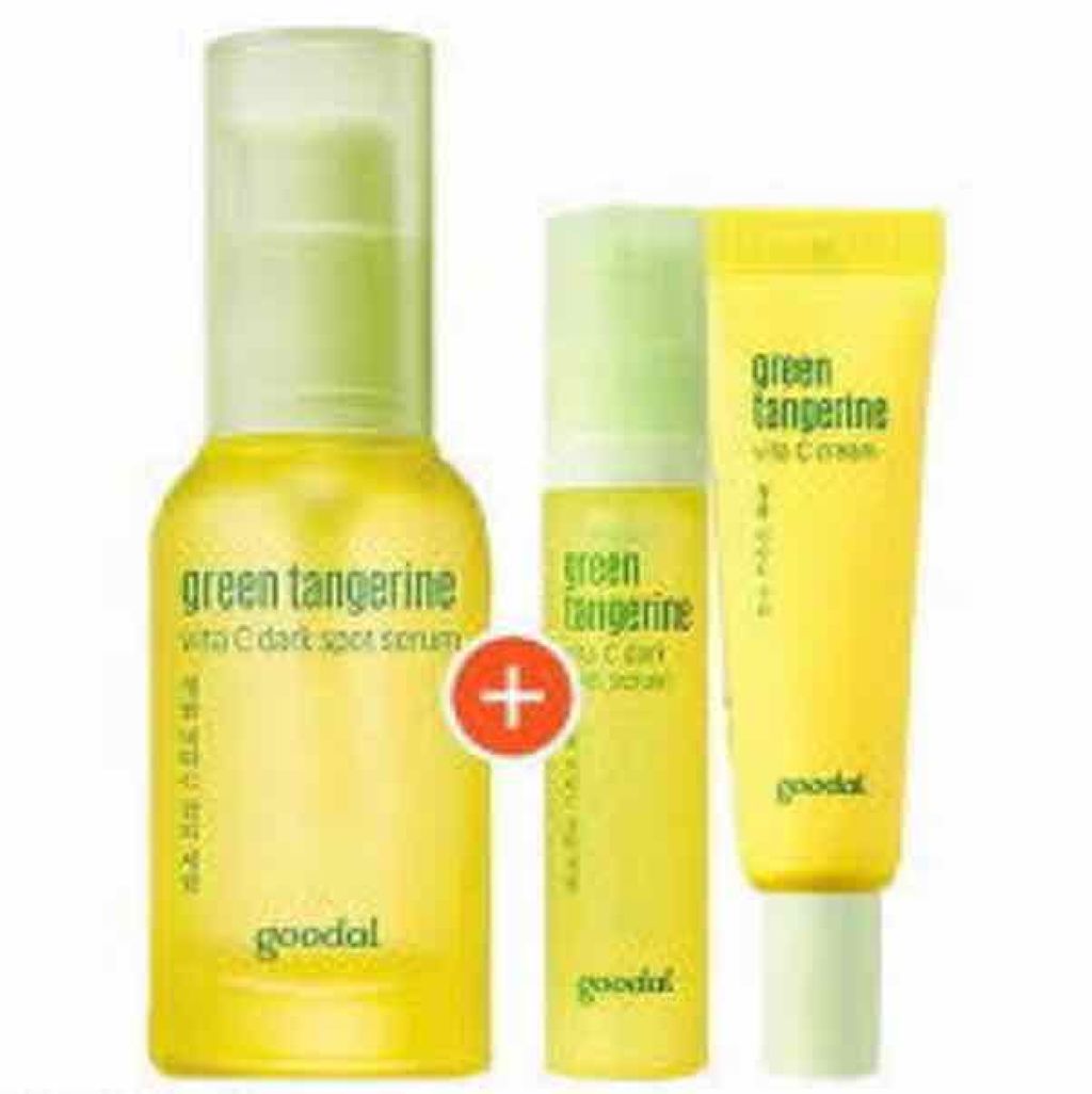 グリーンタンジェリン ビタC ダークスポットケアセラム/goodal/美容液を使ったクチコミ(1枚目)