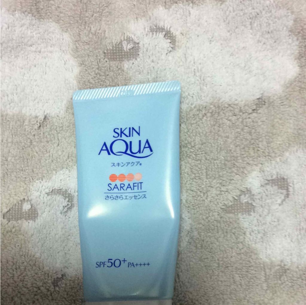 サラフィットUV さらさらエッセンス 無香料/スキンアクア/日焼け止め・UVケアを使ったクチコミ(1枚目)