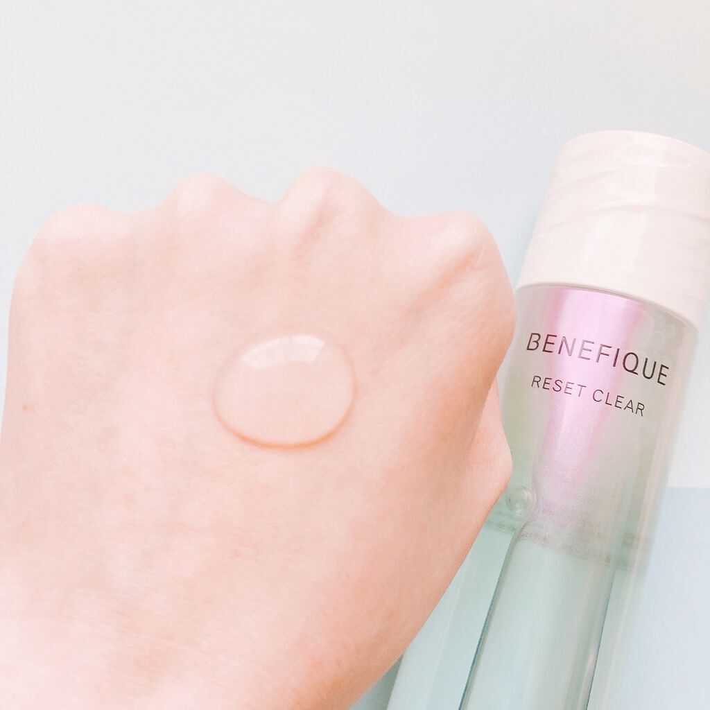 リセットクリア/BENEFIQUE/化粧水を使ったクチコミ（2枚目）