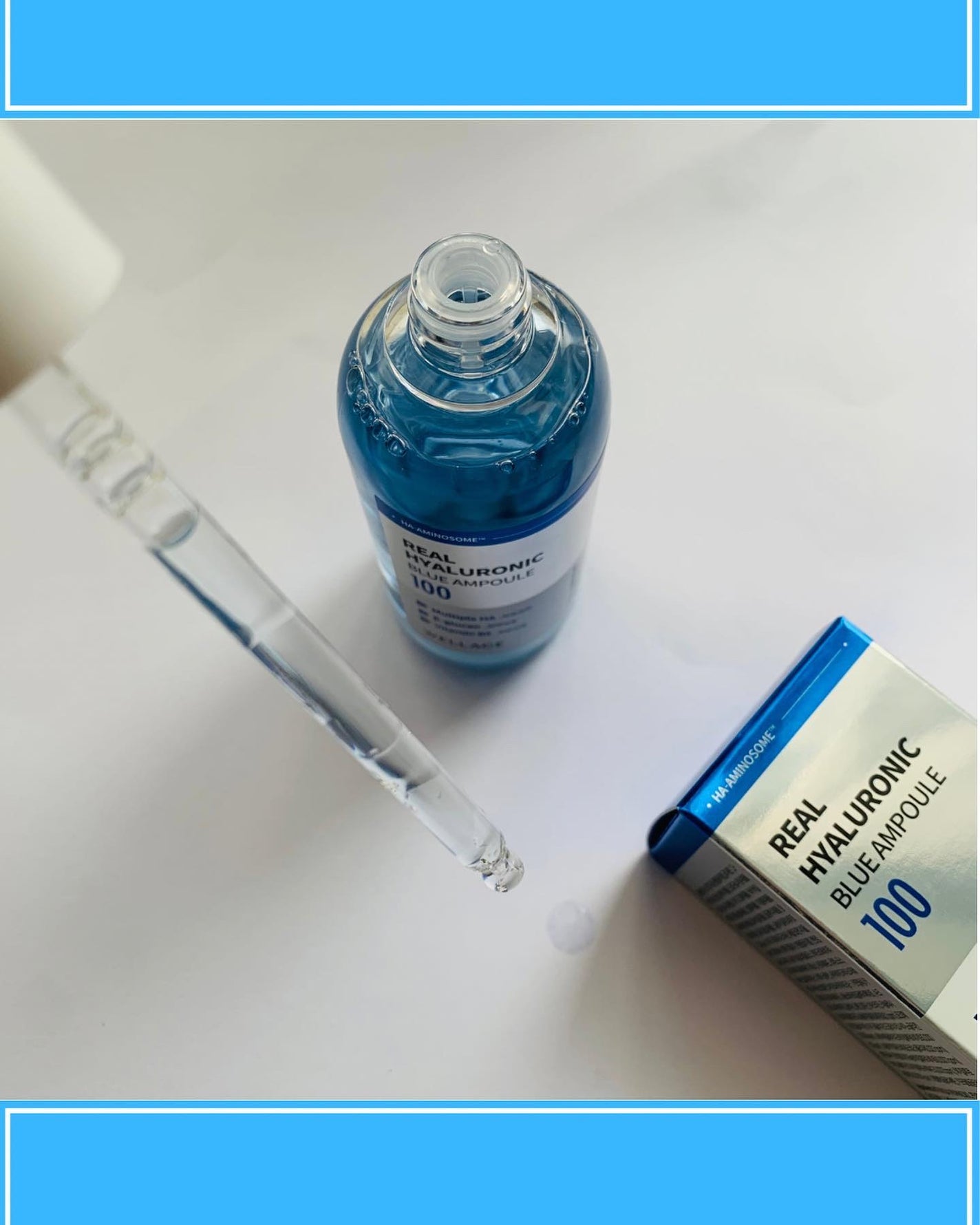 リアルヒアルロニックブルーアンプル 100/Wellage/美容液を使ったクチコミ(3枚目)