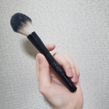 UR GLAM　FACE BRUSH/U R GLAM/メイクブラシを使ったクチコミ（2枚目）