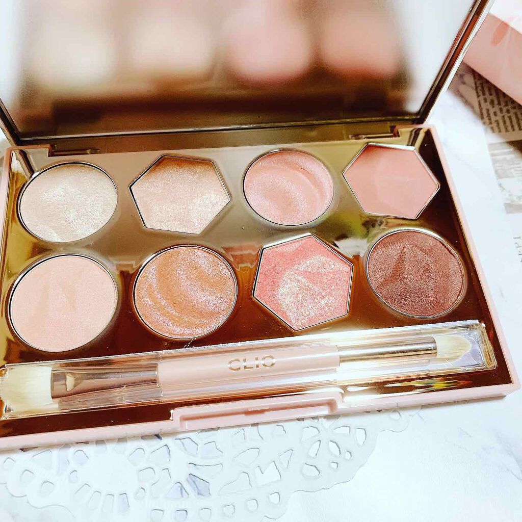 プリズム エアー アイ パレット/CLIO/アイシャドウパレットを使ったクチコミ（1枚目）